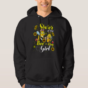 Sudadera Hermana Del Día De La Abeja Chica Cute Abejas Cump