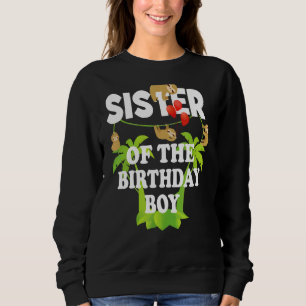 Sudadera Hermana Del Fiesta Del Día B Del Niño De Cumpleaño