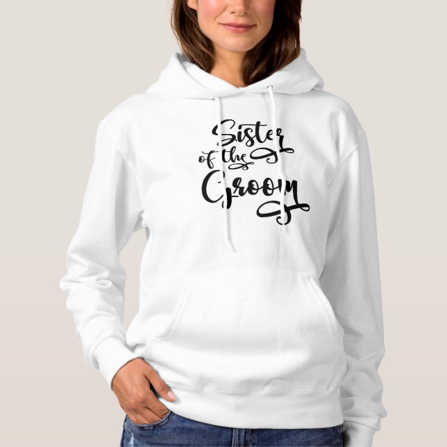 Sudadera Hermana del Groom (Anverso)