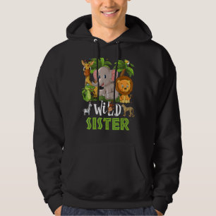 Sudadera Hermana Del Salvaje Anim De La Selva Safari De Cum