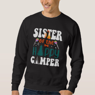 Sudadera Hermana Feliz Camper, papá de la feliz Camper Camp