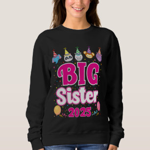 Sudadera Hermana Grande 2025 Chicas de Invitación de Embara