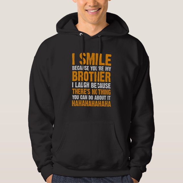 Sudadera Hermana Hermana Acorde Con Ropa Nada Que Puedas. (Anverso)