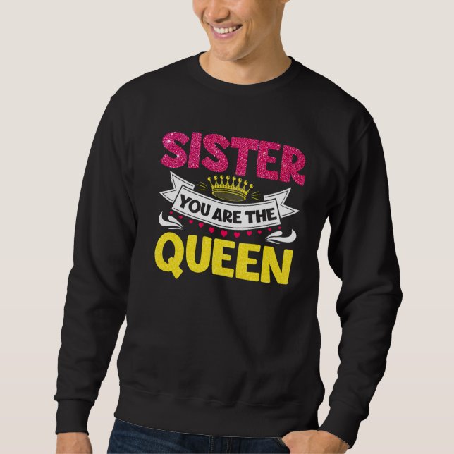 Sudadera Hermana increíble, eres la madre del Día de la Rei (Anverso)