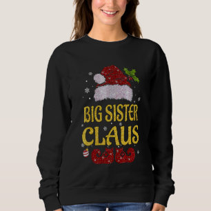 Sudadera Hermana Mayor Claus Navidad Pijama Familia Combina