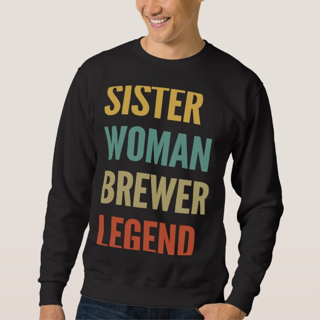 Sudadera Hermana Mujer Brewer Legend (Anverso)