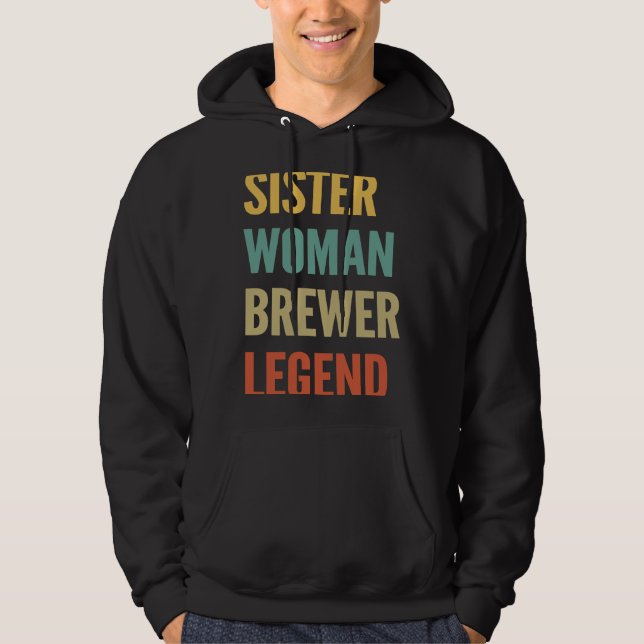 Sudadera Hermana Mujer Brewer Legend (Anverso)