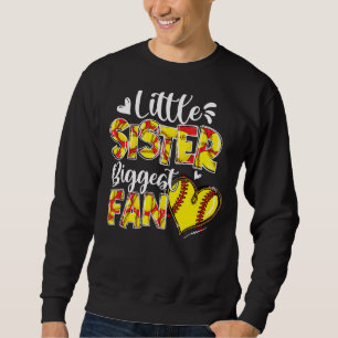Sudadera Hermana Pequeña Mayor Fann Softball Sister