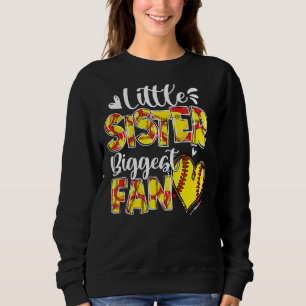 Sudadera Hermana Pequeña Mayor Fann Softball Sister