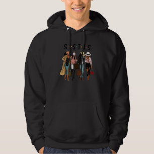Sudadera Hermanas Afro Mujeres Juntas Mujer Negra Mor