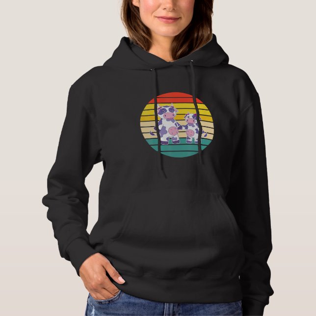 Sudadera Hermanas de vaca cutáneo (Anverso)