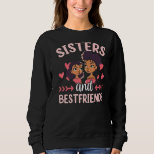 Sudadera Hermanas Y Mejores Amigos Amistad Hermana