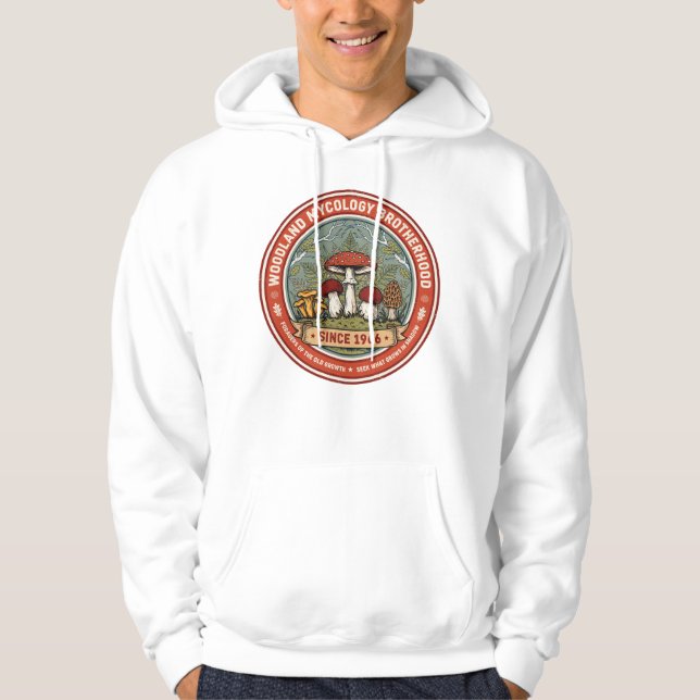 Sudadera Hermandad de Micología del Bosque (Anverso)