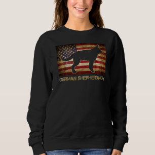 Sudadera Hermandad de Pastor Alemana Hermana Vintage