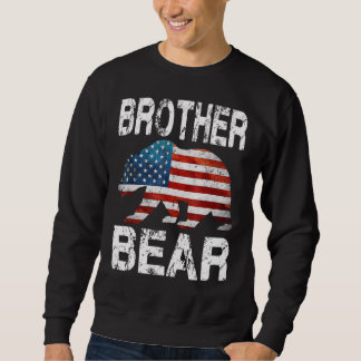 Sudadera Hermano Con Bandera Patriótica Que Coincide Con La