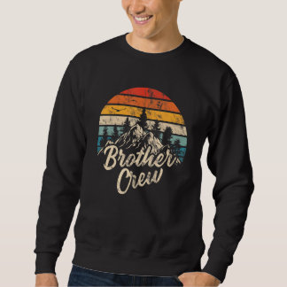 Sudadera Hermano Crew Camping Atardecer Verano Campamento