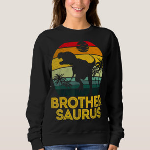 Sudadera Hermano de Dinosaurio Hermano Saurus Familia M