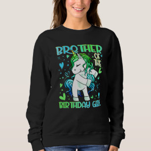 Sudadera Hermano de la Chica de cumpleaños que filtra la un