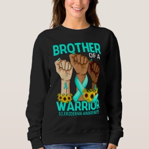Sudadera Hermano De La Mano De Un Guerrero Escleroderma Con