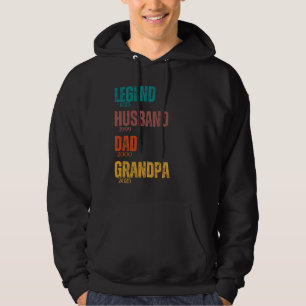Sudadera Hermano de leyenda papá abuelo personaliza años re