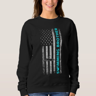 Sudadera Hermano De Natación De Los Hombres