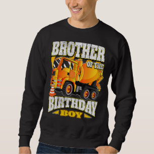 Sudadera Hermano Del Camión Mezclador De Hormigón De Cumple