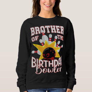 Sudadera Hermano Del Fiesta De Bola De Jugador De Cumpleaño
