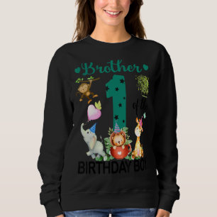 Sudadera Hermano Del Niño De Cumpleaños Gráfica Cumpleaños
