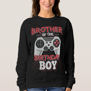 Sudadera Hermano Del Niño De Cumpleaños Que Coincide Con Vi