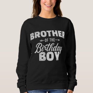 Sudadera Hermano del niño de cumpleaños que hace la misma f