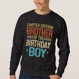Sudadera Hermano Del Niño Primo De Cumpleaños