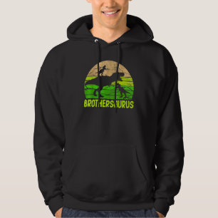 Sudadera Hermano Dinosaurio Brothersaurus 2 Dos Niños Chris