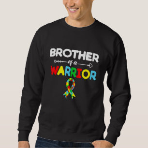 Sudadera Hermano Gracioso De Un Día De Concienciación Sobre