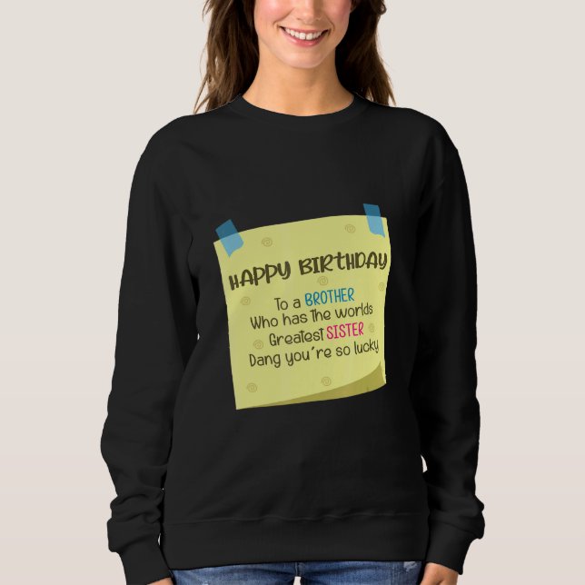 Sudadera Hermano Gran Hermana (Anverso)