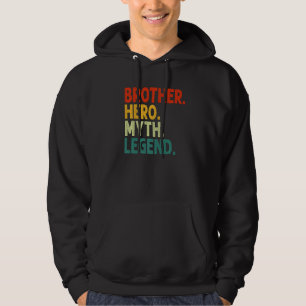 Sudadera Hermano Héroe Mito Leyenda Retro Antiguo Hermano P