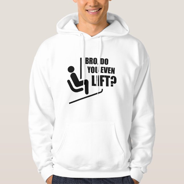 Sudadera Hermano, ¿Incluso Levantas? (Anverso)