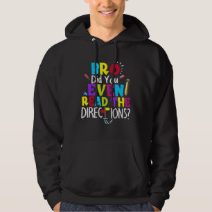 Sudadera Hermano, ¿Leíste Las Instrucciones Hermano, ¿Leíst