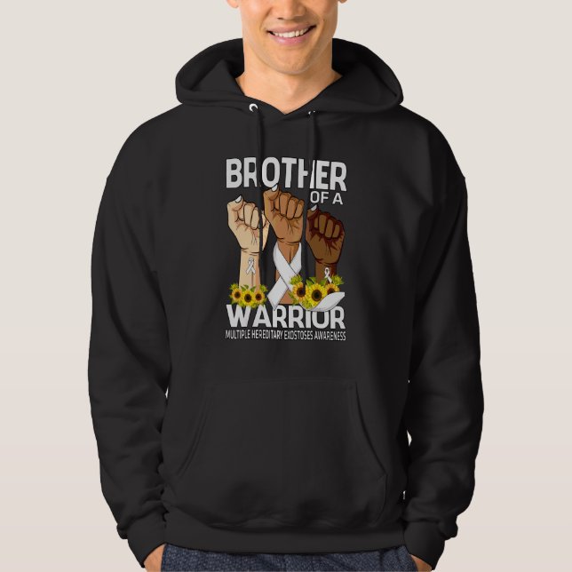 Sudadera Hermano Mano De Un Guerrero Múltiples Exos Heredit (Anverso)