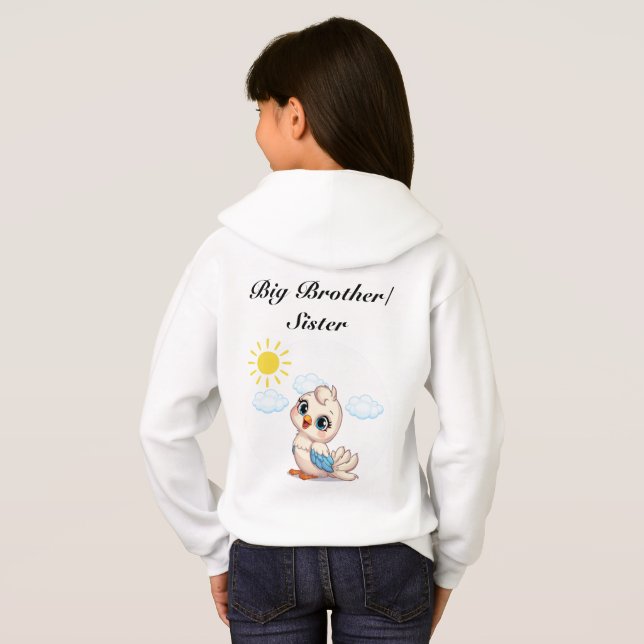 Sudadera "Hermano Mayor" / "Hermana Mayor" (Reverso completo)