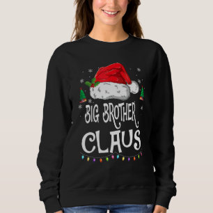 Sudadera Hermano mayor Santa Claus Navidad familiar a juego