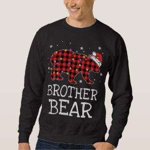 Sudadera Hermano Oso Navidades Pajama Familia Gif