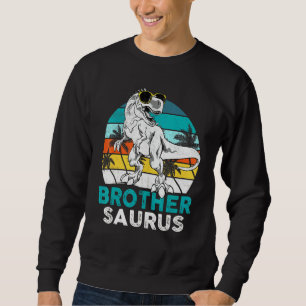 Sudadera Hermano Saurus Dinosaurio Familia T Rex Vint