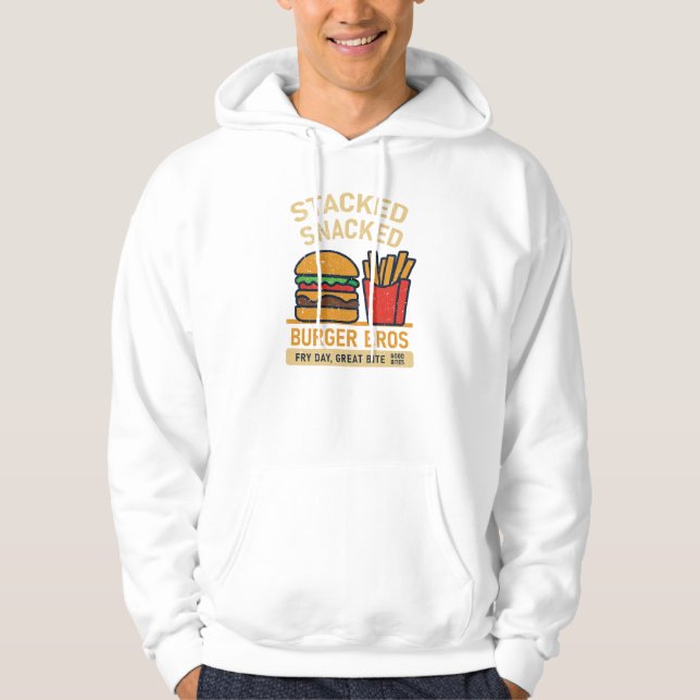 Sudadera Hermanos de Hamburguesa (Anverso)