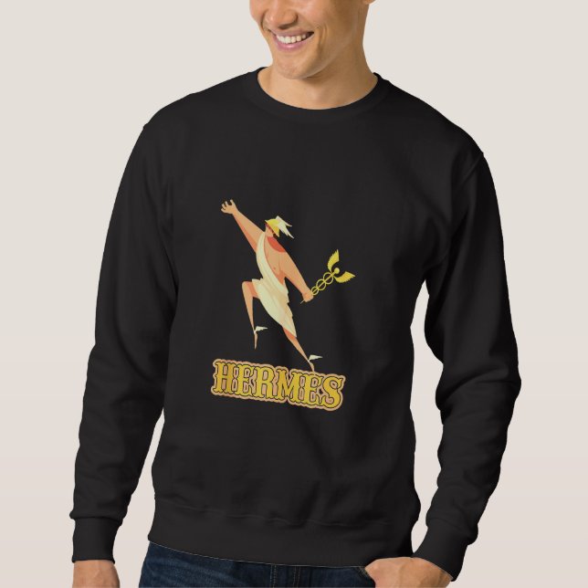 Sudadera Hermes Protector De Dios Griego De Mensajeros (Anverso)