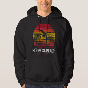 Sudadera Hermosa Beach California CA Vintage 70s 90s Retro