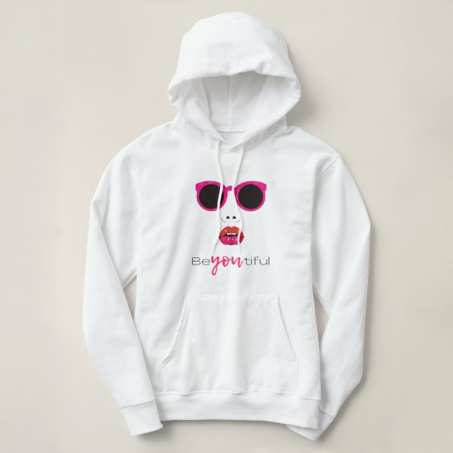 Sudadera Hermosa camiseta femenina (Diseño del anverso)