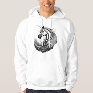 Sudadera Hermosa cara de caballo joven -