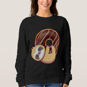 Sudadera Hermosa eslogan colgando el arte del donut