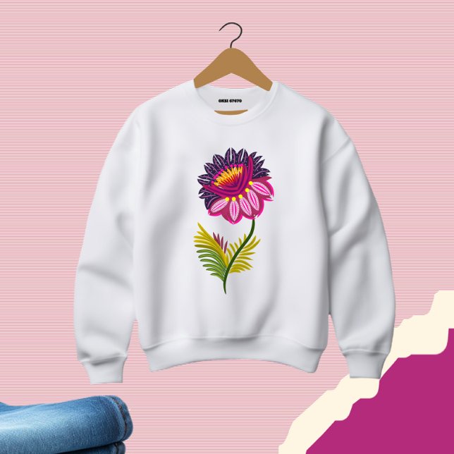 Sudadera Hermosa flor (Subido por el creador)
