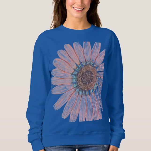 Sudadera Hermosa Flor (Anverso)